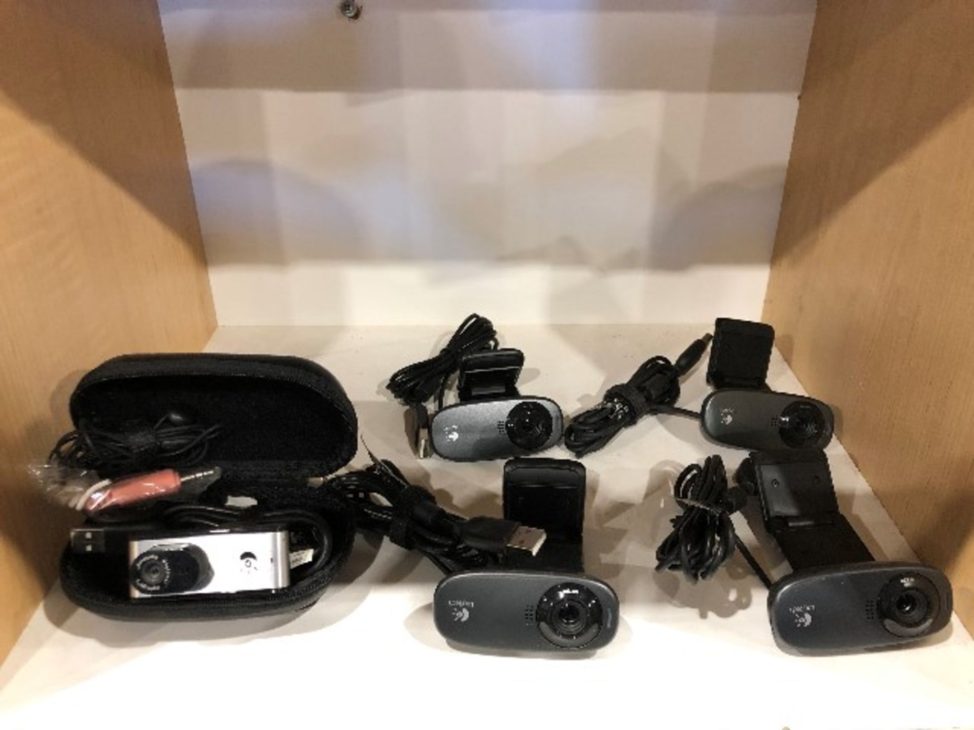 Logitech assorted webcam, 5pcs (Lot)