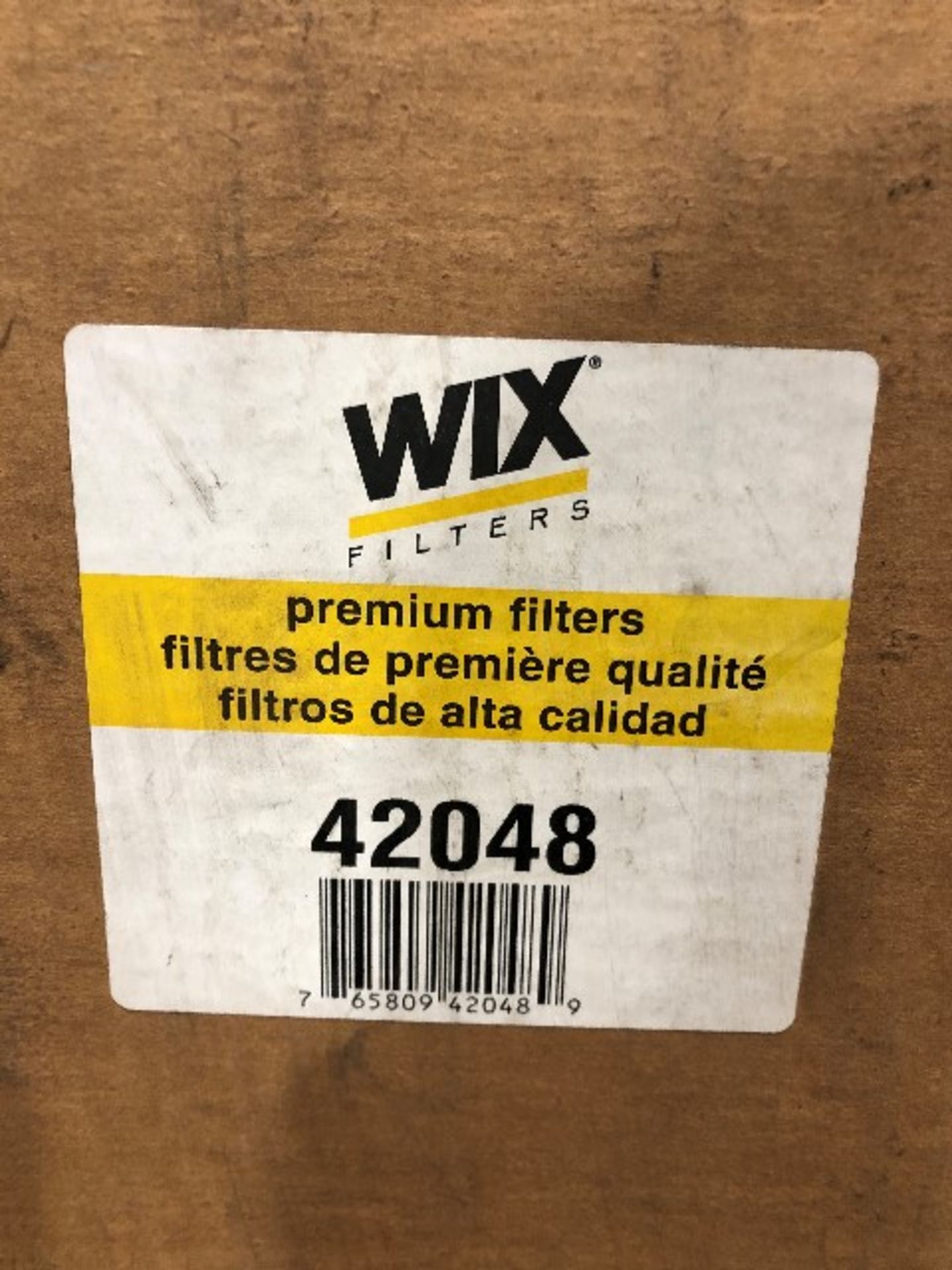 WIX CAT 42048 premium filter, 3pcs (Lot)