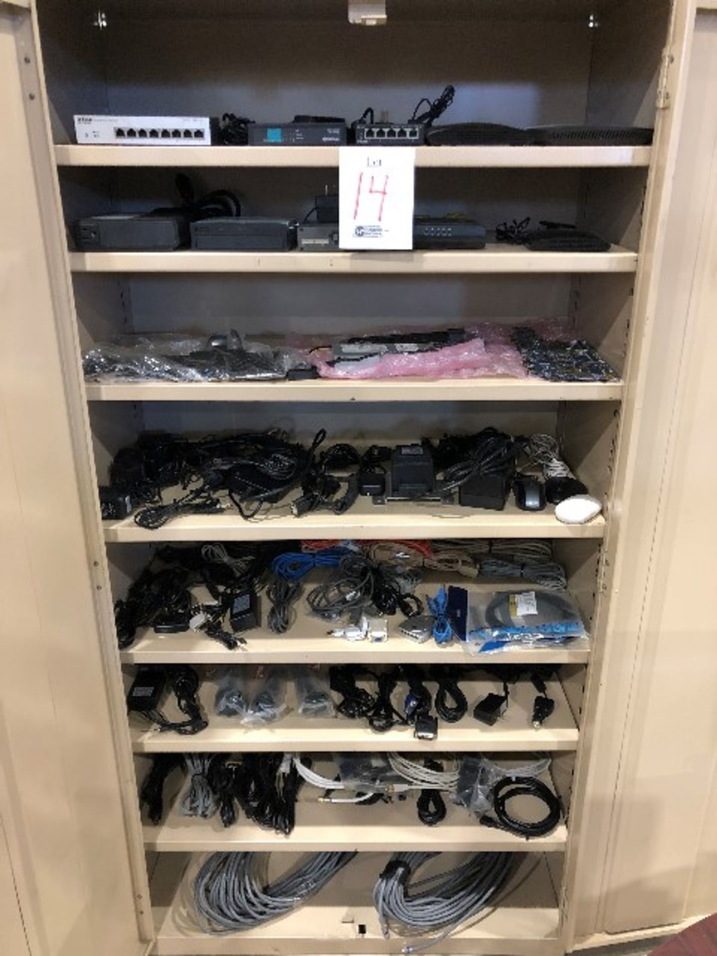 Assorted switches, modems, accessories, etc... (Lot)