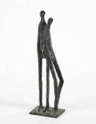 Anonymer Künstler20. Jh..Figurenpaar. Bronze, grauschwarze und grüne Patina. H 26,5 cm.€ 250