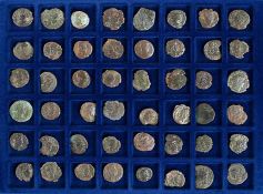 Konvolut48 röm. Bronzemünzen. Ca. 2.-3. Jh. n. Chr..€ 45