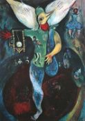 Chagall, MarcIl Giocoliere.Neuzeitlicher Kunstdruck nach einem Original von 1943.Ca. 56,8 x 40,2