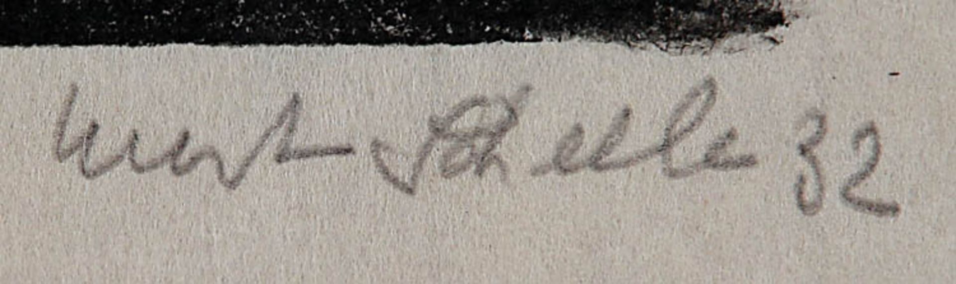 Scheele, KurtKunstausstellung.Holzschnitt, Handdruck, re. u. handsign. Kurt Scheele, dat. (19)32, - Bild 2 aus 2