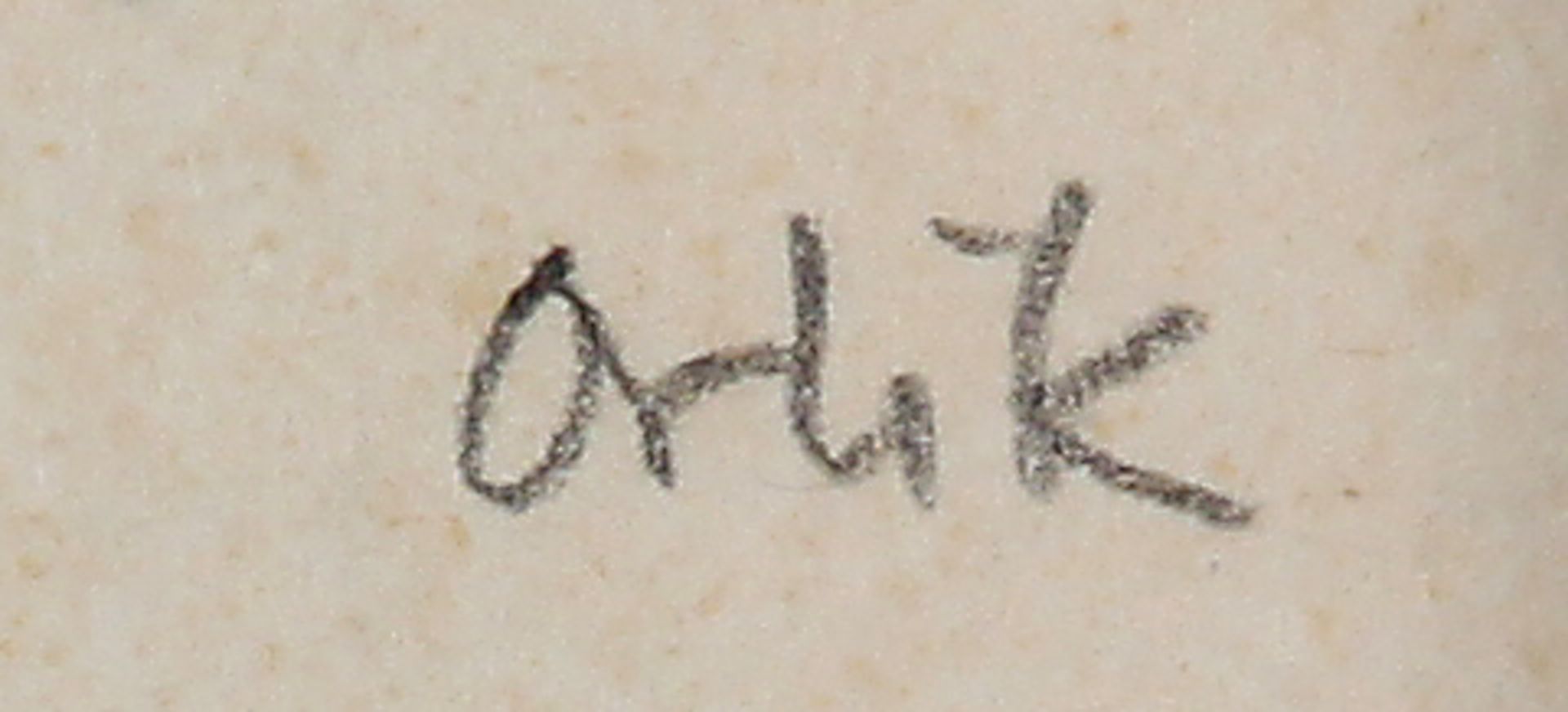 Orlik, EmilDrei Tierstudien.Re. u. sign. Orlik. Kohlestift/Papier, ca. 10,6 x 16,2 cm ( - Image 2 of 2