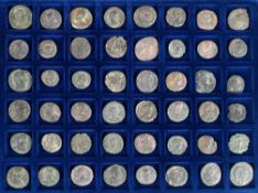 Konvolut röm. Bronzemünzen48 Stück, ca. 1.-3. Jh. n. Chr..€ 50