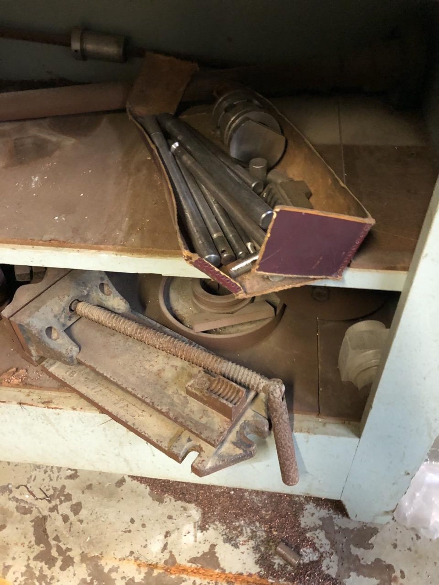 Shelves w/ contents Lot of Miscellaneous Machine Tools - Image 4 of 5