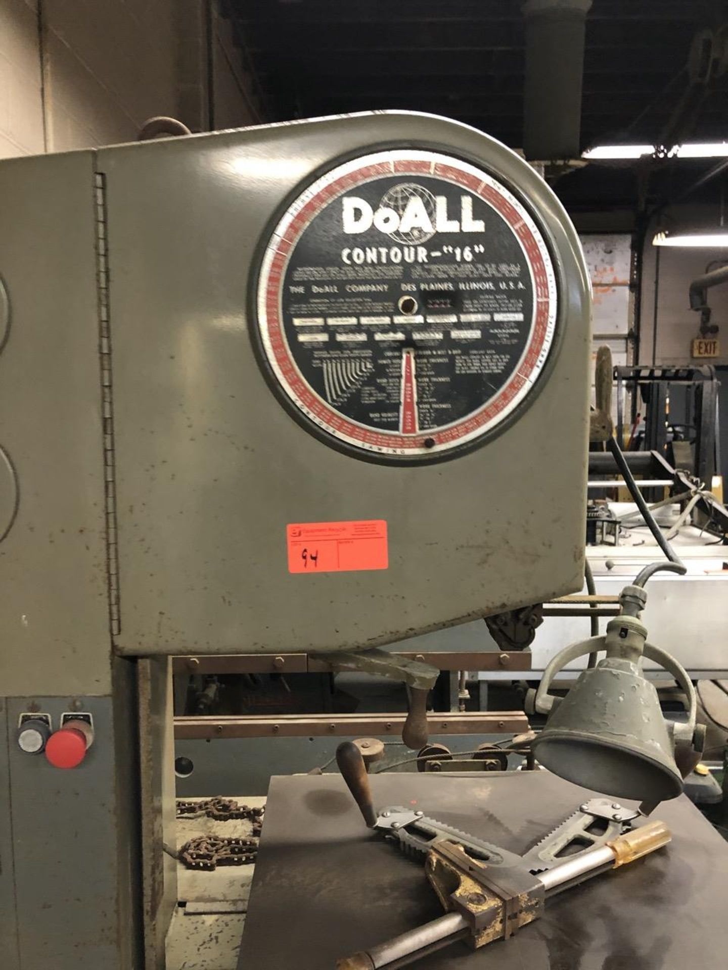 Do All Band Saw & Welder 16" - Image 2 of 6