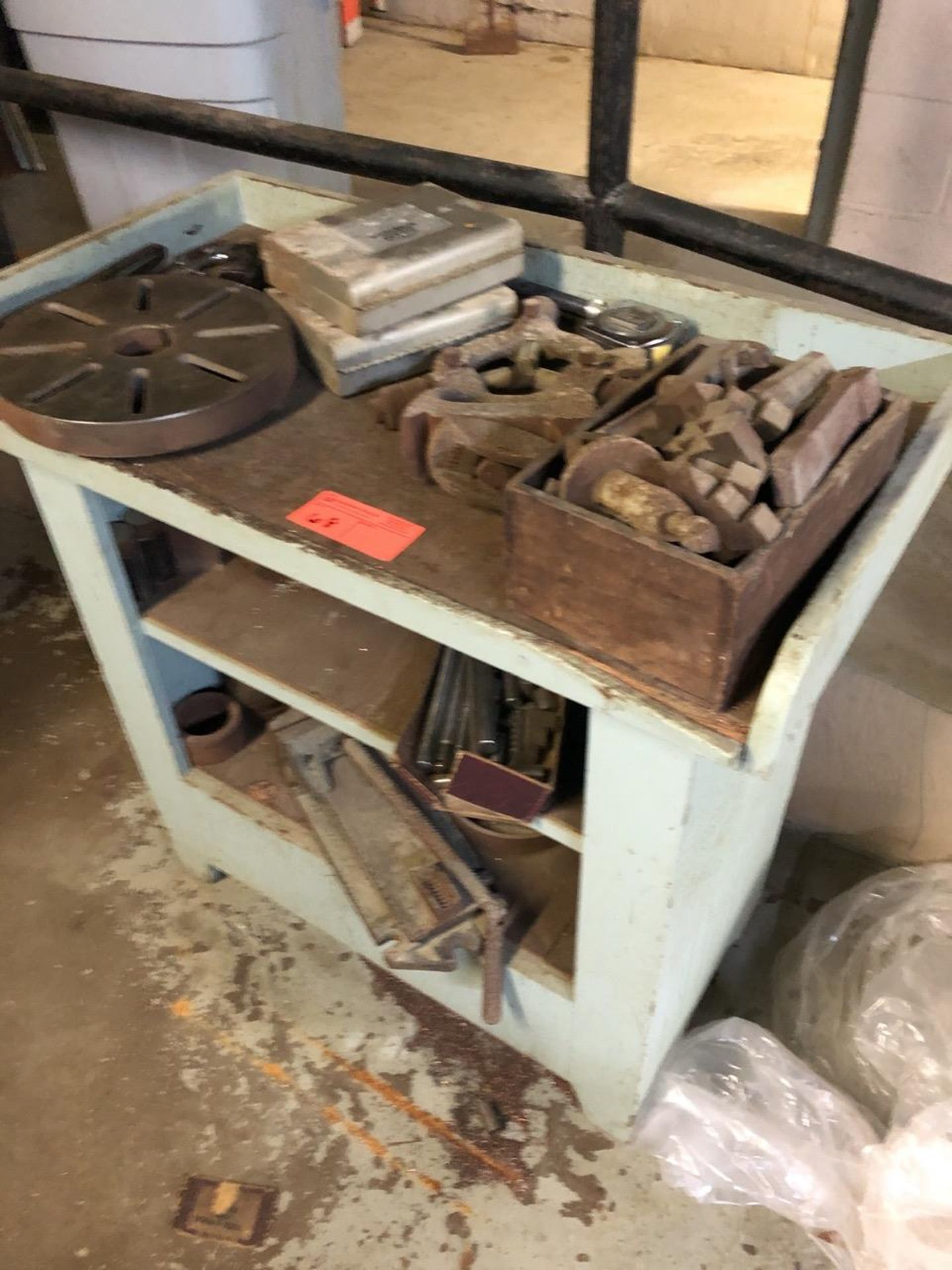 Shelves w/ contents Lot of Miscellaneous Machine Tools - Image 2 of 5