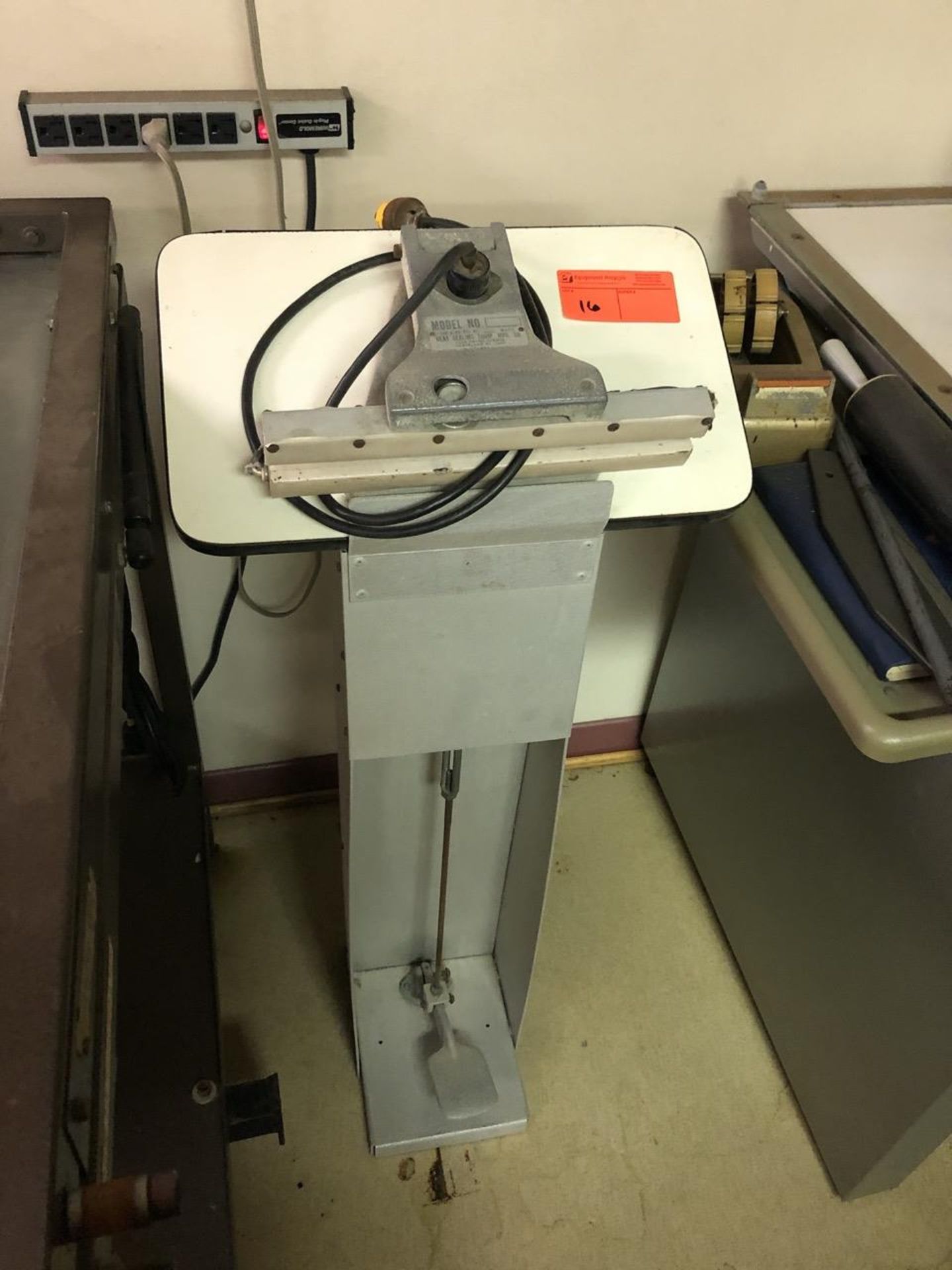 Heat sealing press equipment 12 P 12"