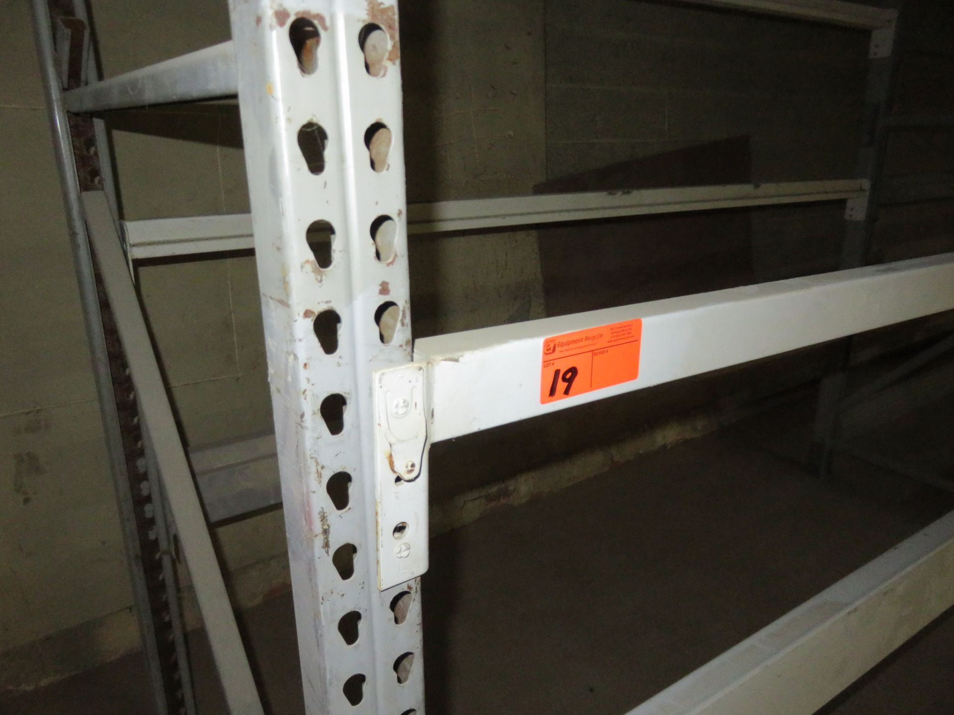 Warehouse Pallet Racking 2 Sections approx 72"x 42" X 96" - Image 2 of 2