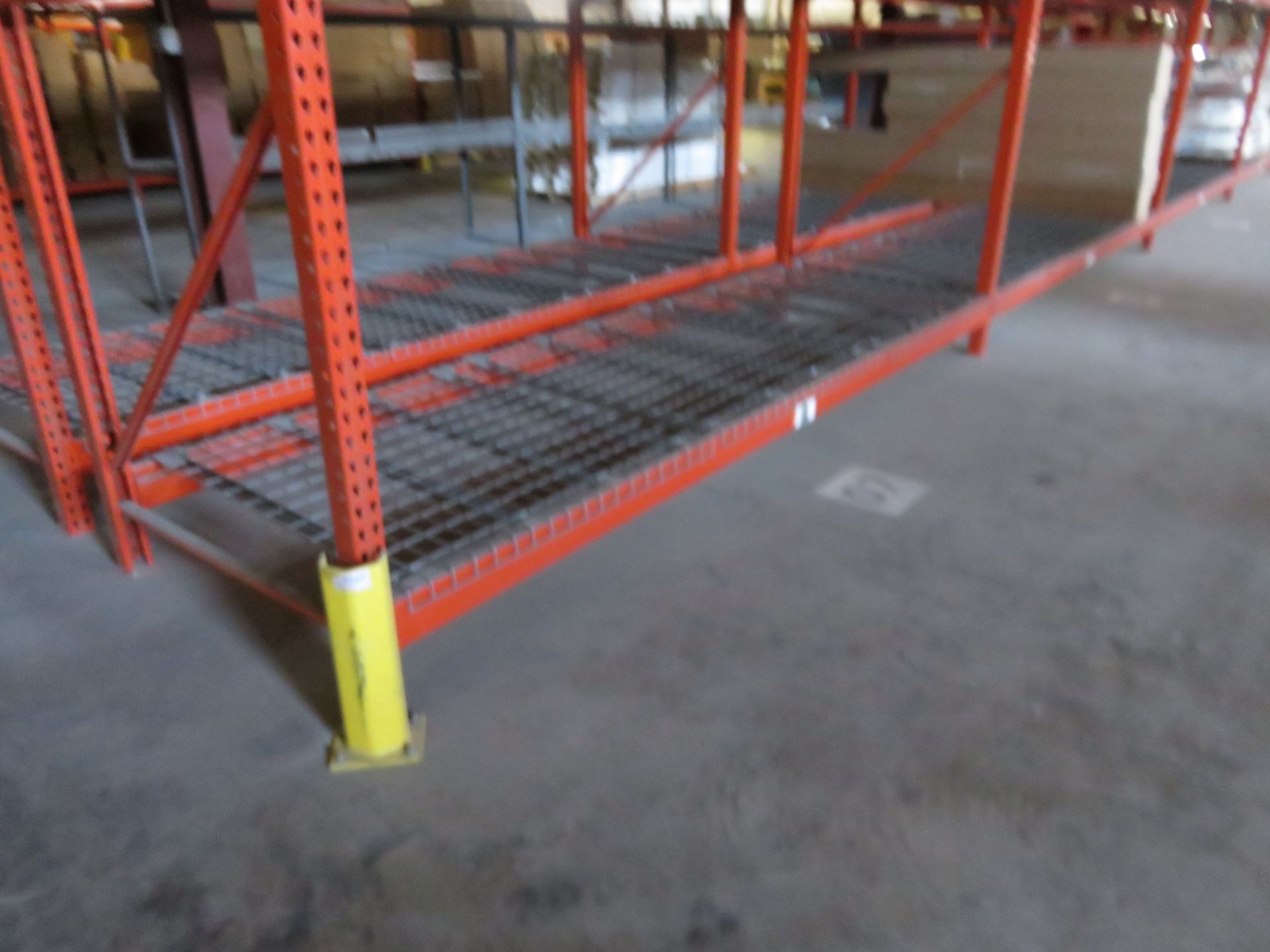 4 Sections of 14' Warehouse Pallet Racking approx. 12' x 4' x 14' - Image 2 of 3