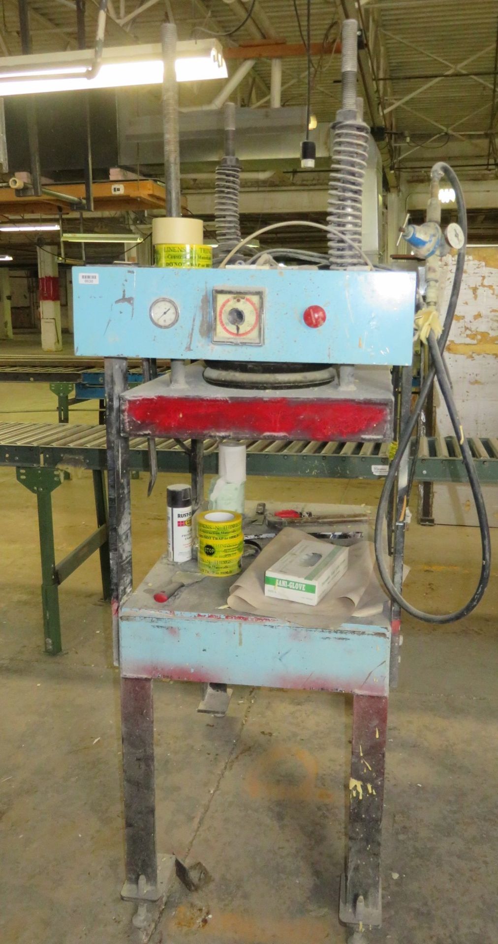 Custom Press Workstation with Pressure Plate approx. 24" x 36"