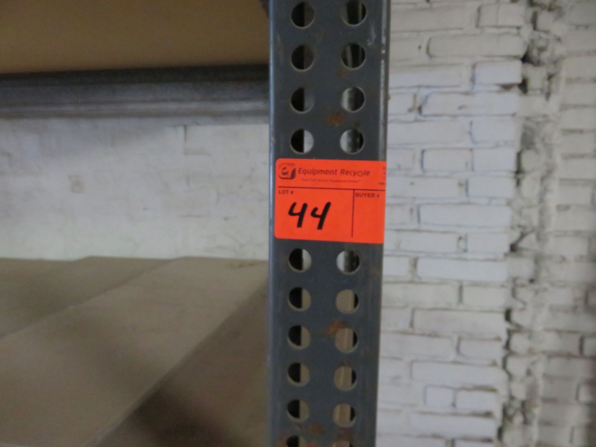 Warehouse Pallet Racking/ Wooden Shelving 1 Section approx. 126"x 36"x 98" - Image 3 of 3