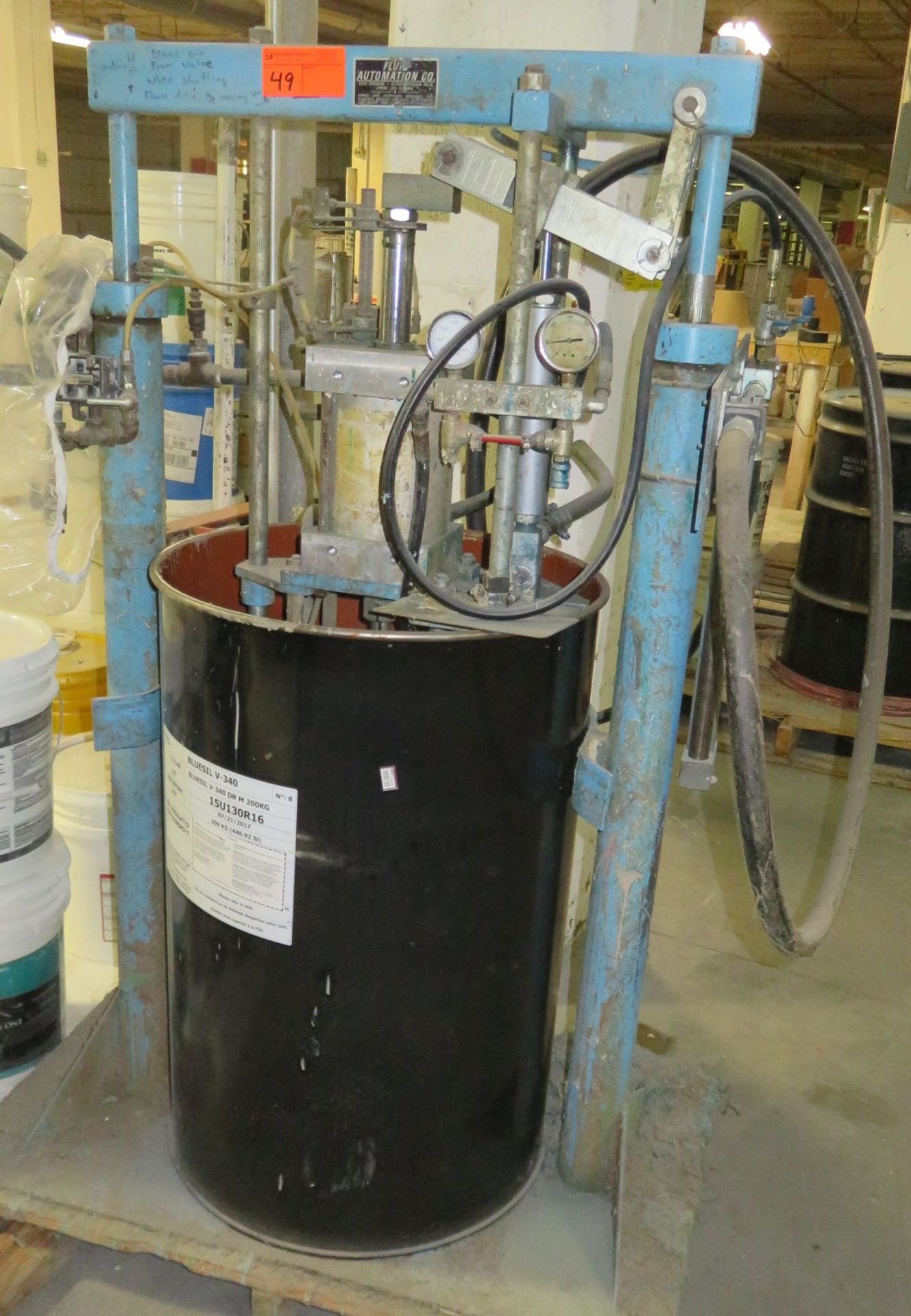 Fluid Automation Drum/Barrel Pump 55 Gallon