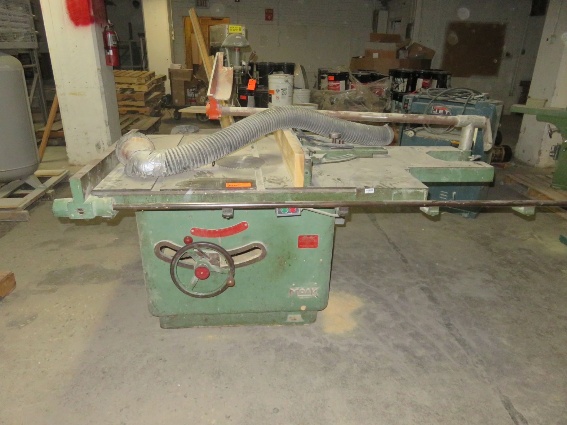 Moak Machine Monostrol Table Saw 5 Hp 3 Ph