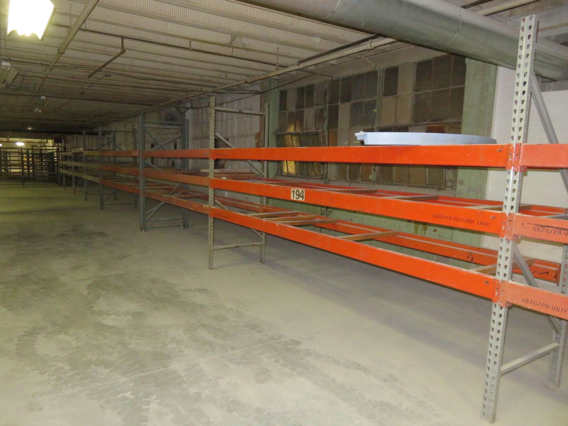 5 Sections of 6' & 8' Warehouse Pallet Racking 12' & 8' Arms - Image 2 of 4