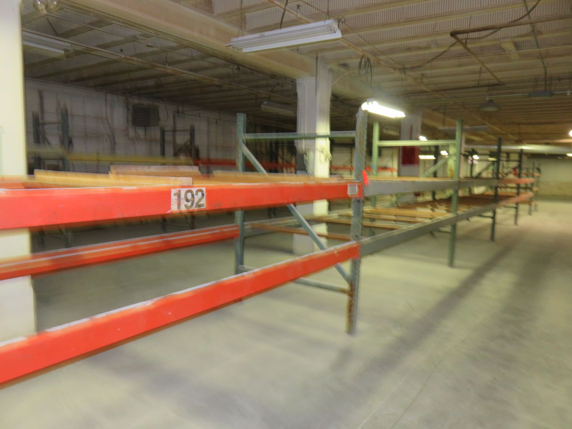 7 Sections of 7' & 8' Warehouse Pallet Racking 7'&8' x 5' x 12'