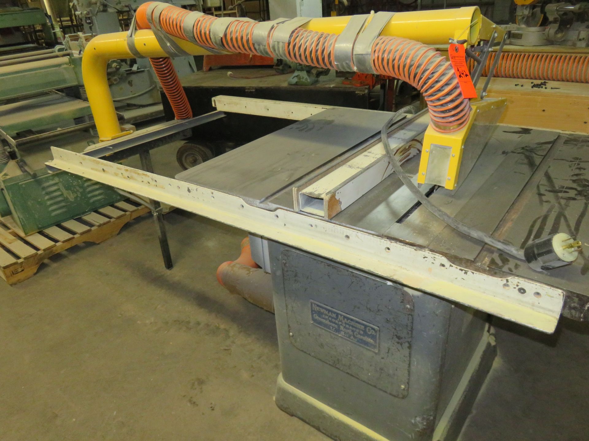 Biesemeyer T-Square Table Saw Fence System 48" Tranter Newman Machine Co. K16 - Image 4 of 6