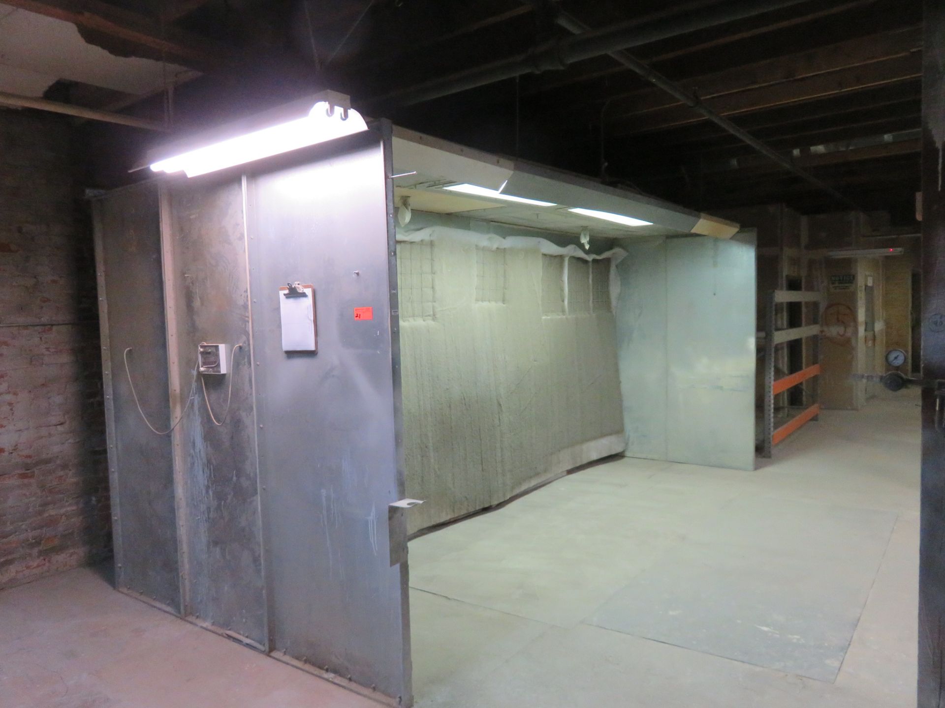 Paint Booth approx. 17 'x 8' x 8' - Image 3 of 4