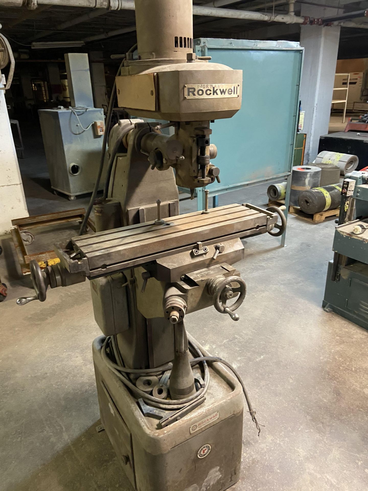 Rockwell Horizontal Vertical Milling Machine 21-120