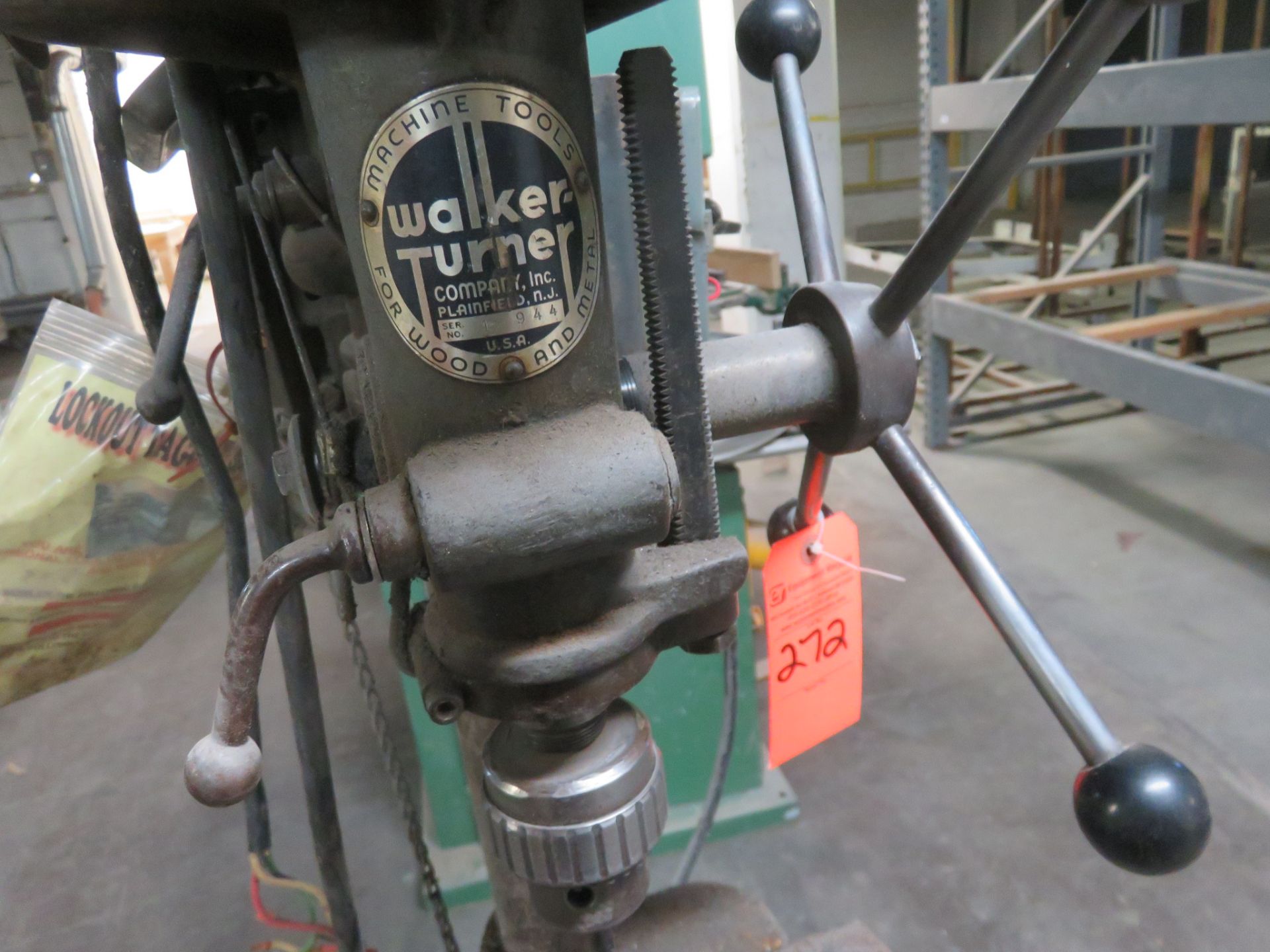 Walker Turner Drill Press Parts or Repair - Image 3 of 4