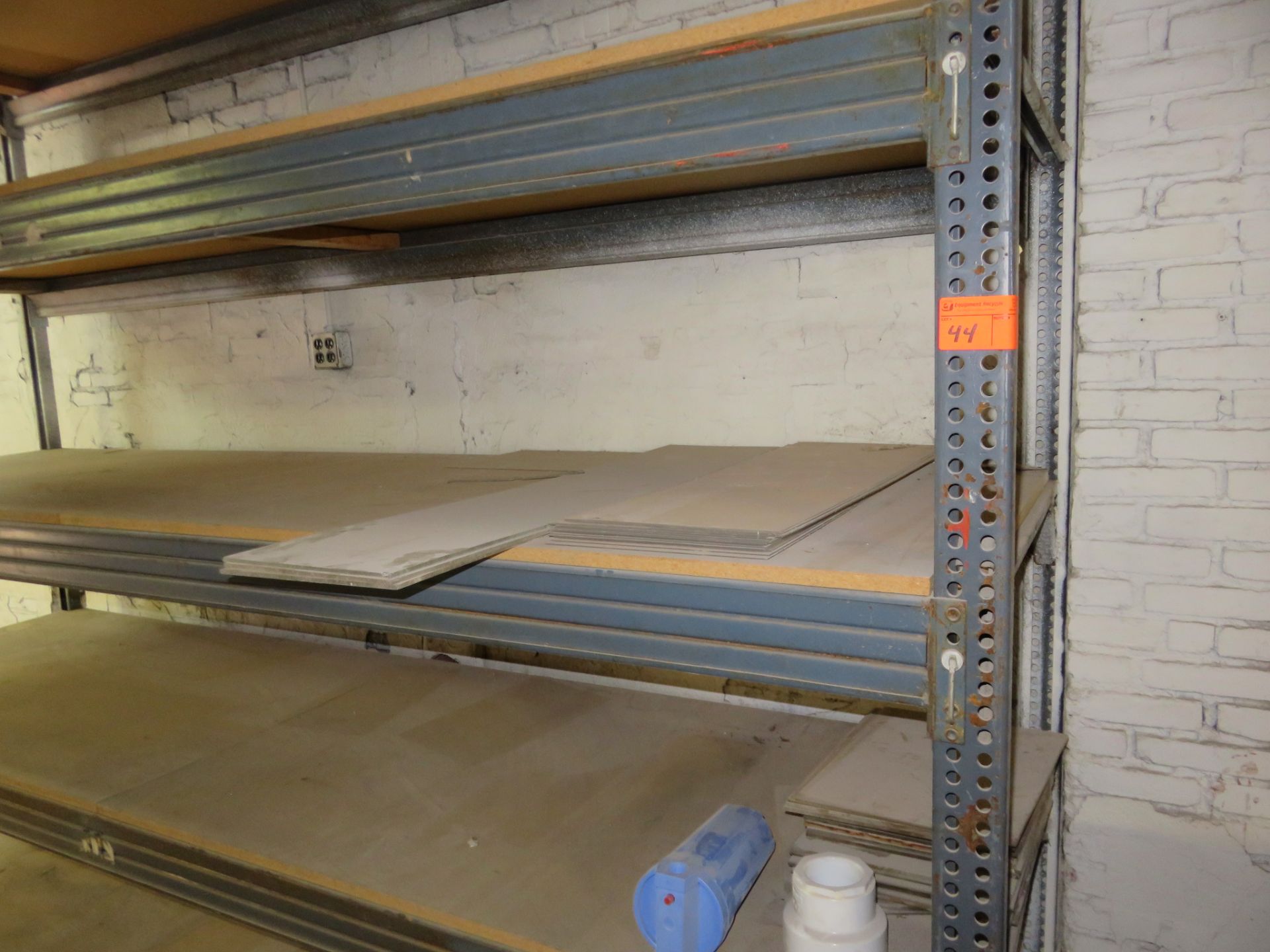 Warehouse Pallet Racking/ Wooden Shelving 1 Section approx. 126"x 36"x 98" - Image 2 of 3