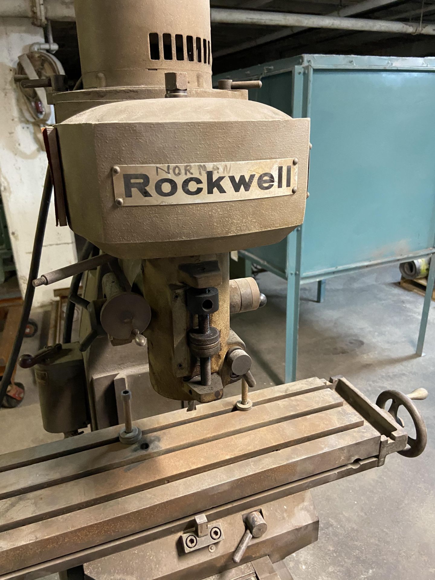 Rockwell Horizontal Vertical Milling Machine 21-120 - Image 2 of 3