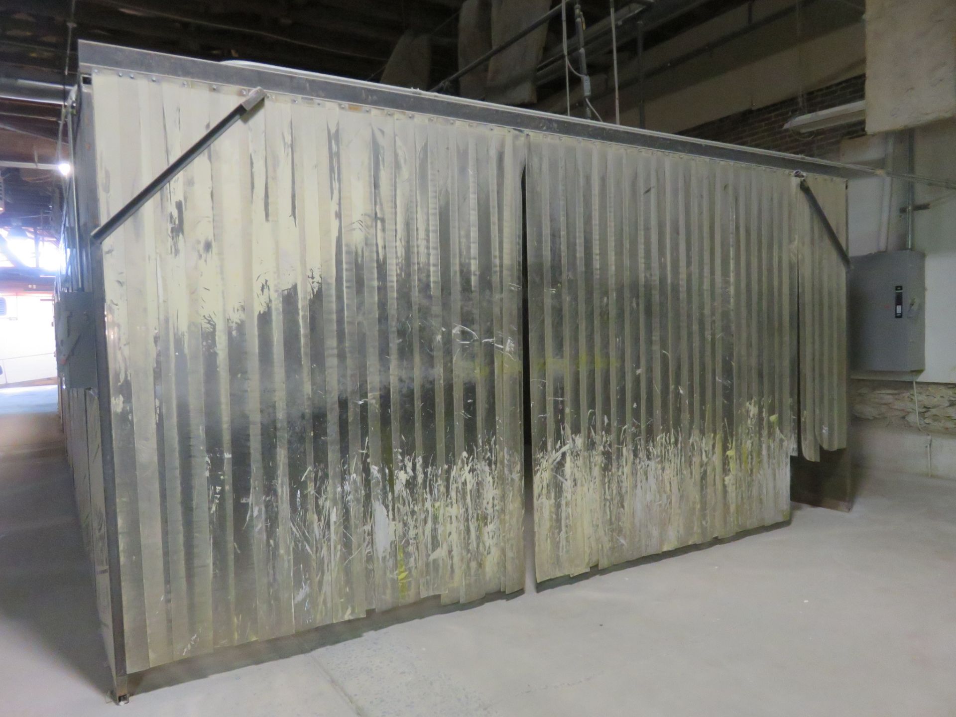 Custom Welded Drying Booth approx. 48' x 16' x 8 - Image 2 of 8