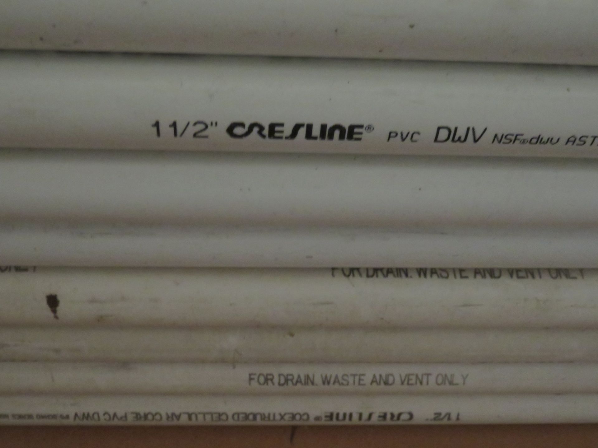 Cresline Lot of PVC 1.5" x 12' - Image 2 of 4