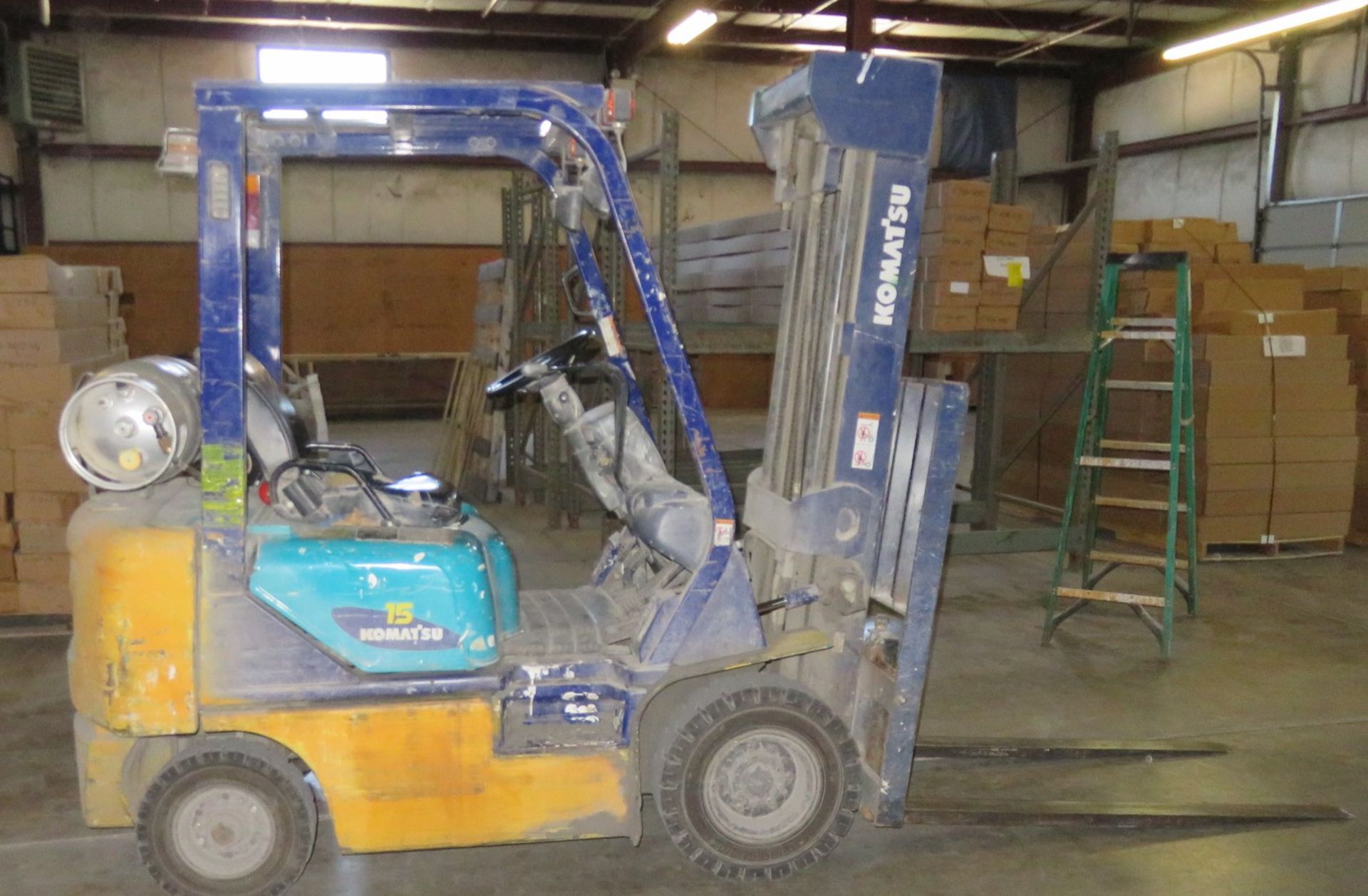 Komat'su Propane Forklift 2600lbs FG15HT-16 Late removal of October 29th