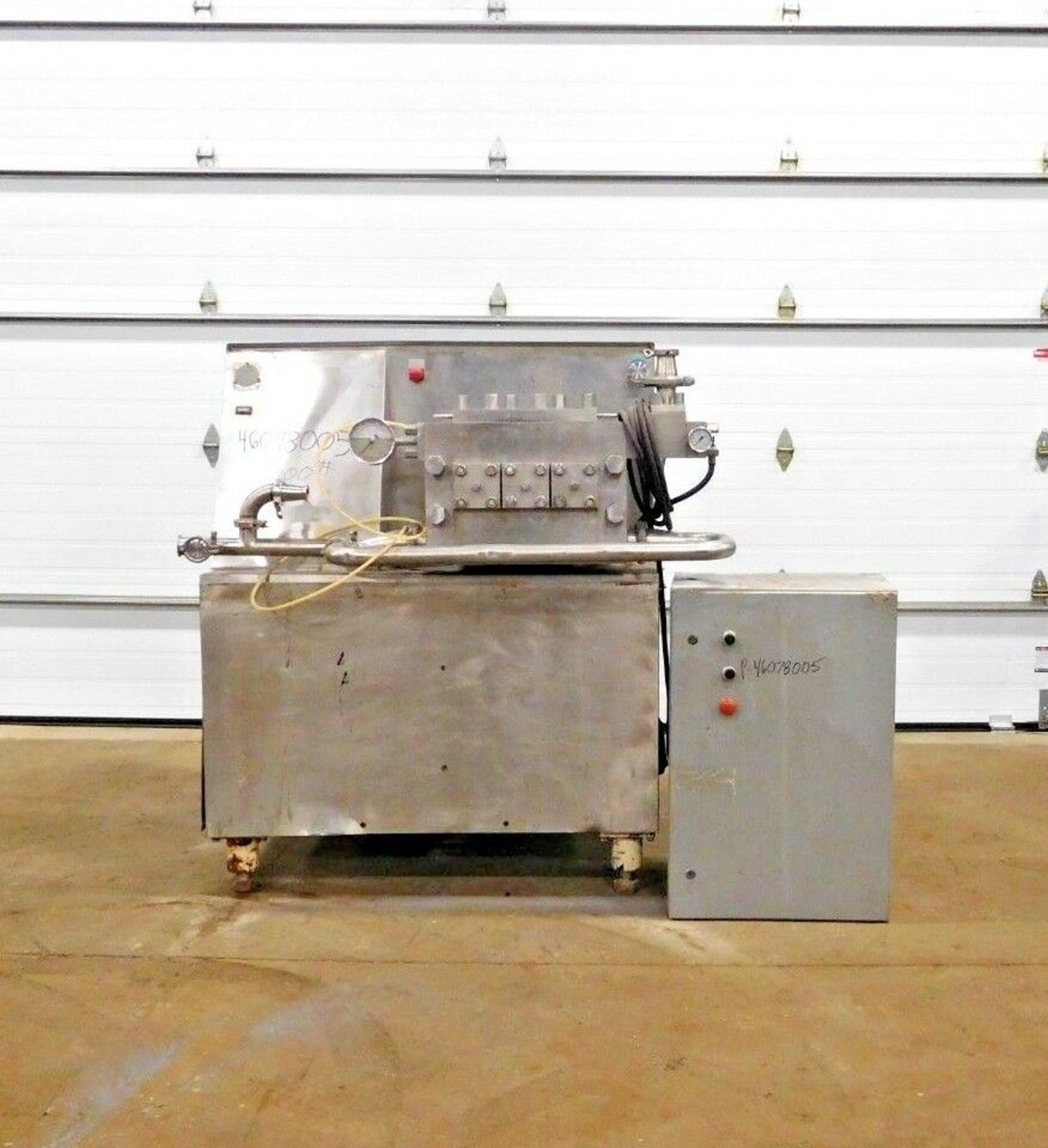 WAUKESHA CHERRY-BURRELL SS-5000-TGR SUPERHOMO HOMOGENIZER 1500-5000 GPH