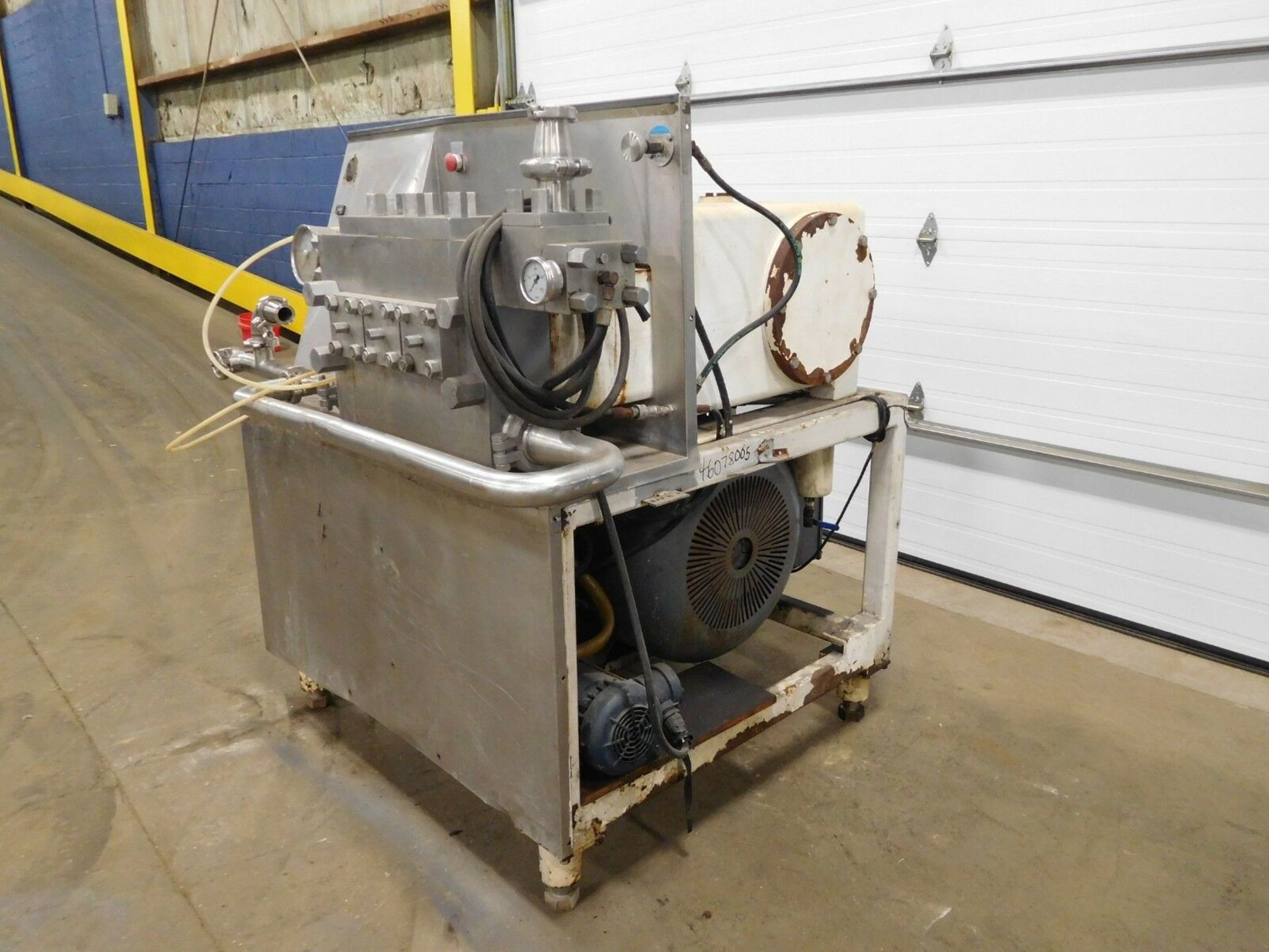 WAUKESHA CHERRY-BURRELL SS-5000-TGR SUPERHOMO HOMOGENIZER 1500-5000 GPH - Image 3 of 3