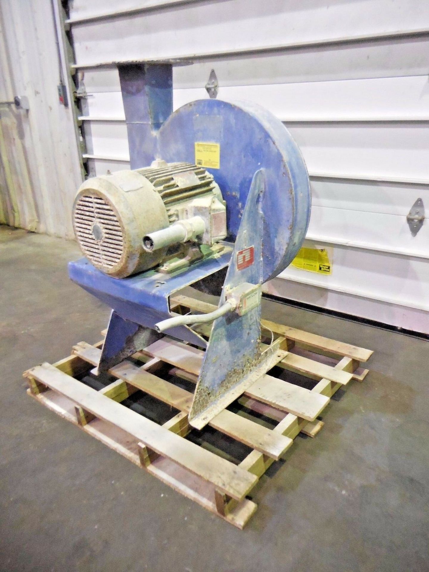 SPENCER 1010-SS/15 BLOWER. 15 HP. 3500 RPM. 1620 I CFM. 460 V. 60 HZ.