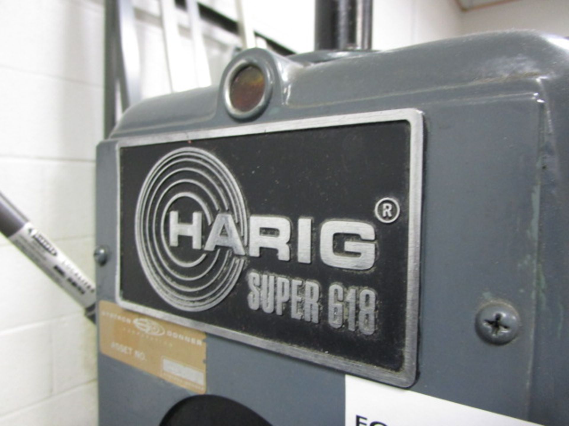 HARIG SUPER 618 SURFACE GRINDER - CONCORD - Image 6 of 7