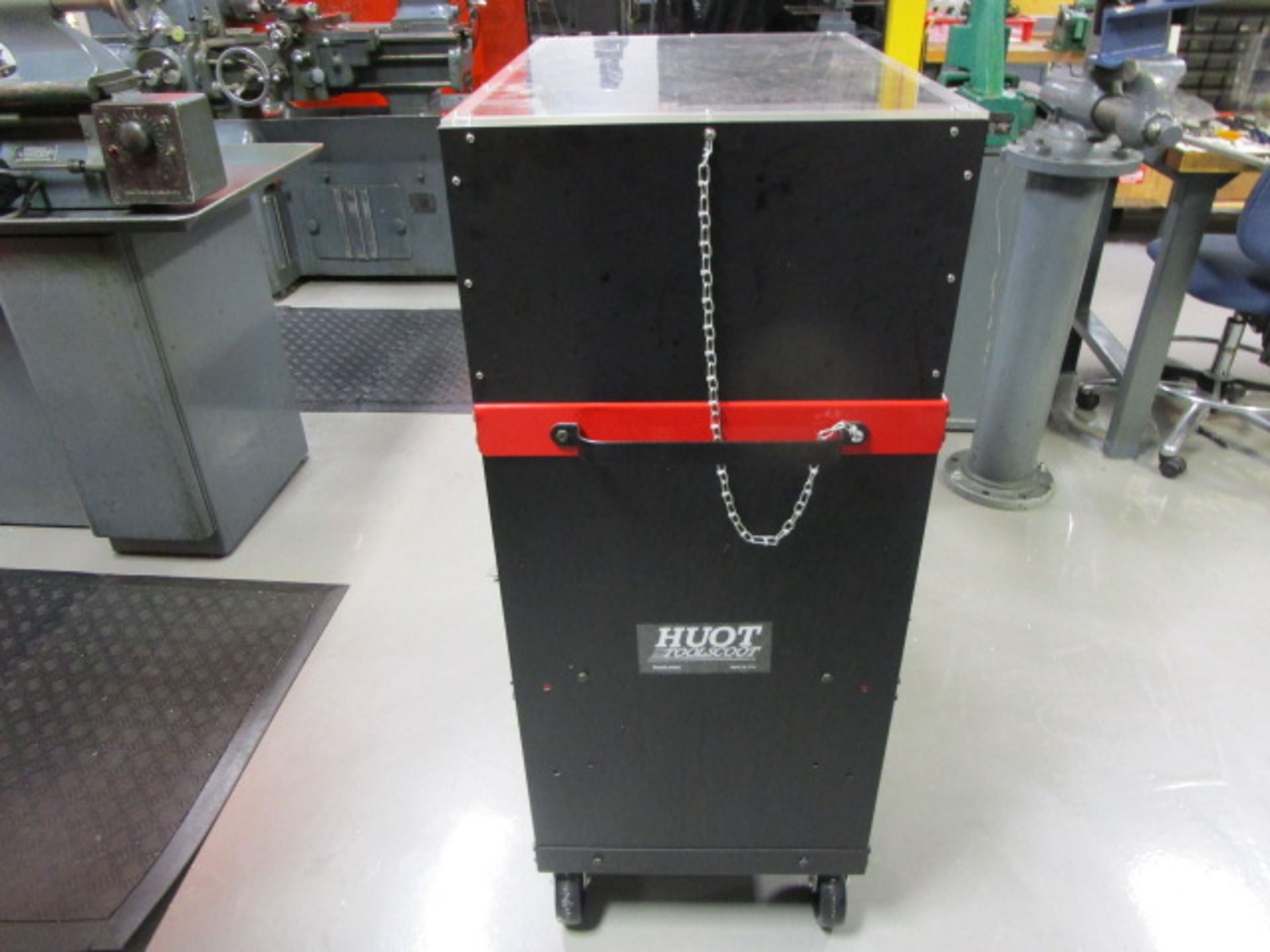 HUOT TOOL CART WITH TOOLING CONTENTS FOR SAMSUNG SMEC PVC 400 CNC MACHINING CENTER TOOLING - CONCORD - Image 4 of 10