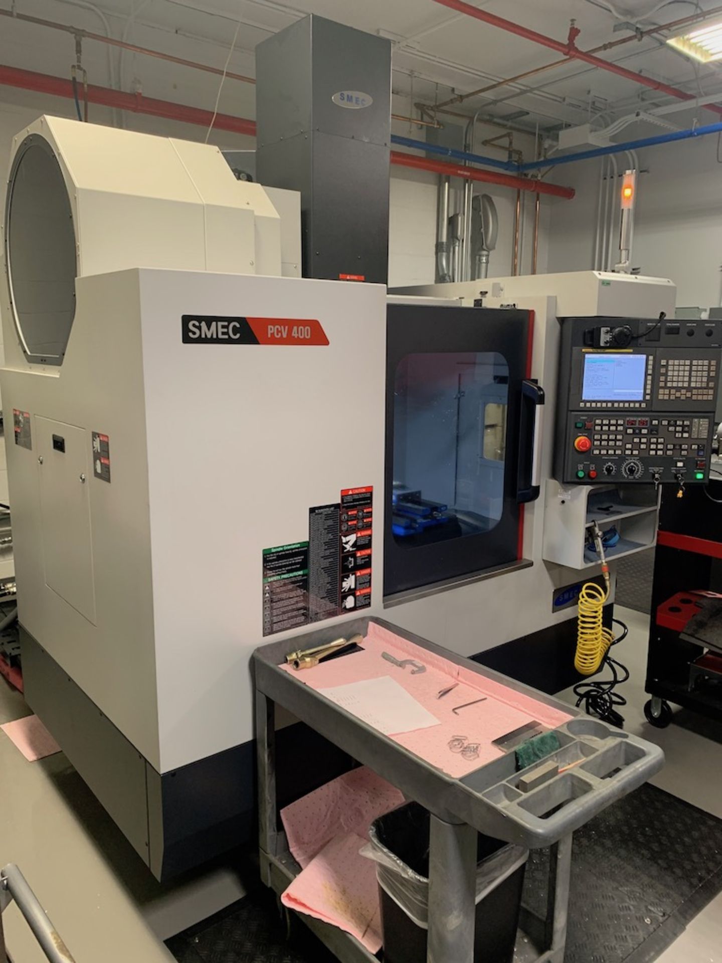 (2018) SAMSUNG SMEC PVC 400 CNC MACHINING CENTER, SN/ 18G9K1162 MFG. 07-2018 - CONCORD - Image 4 of 24