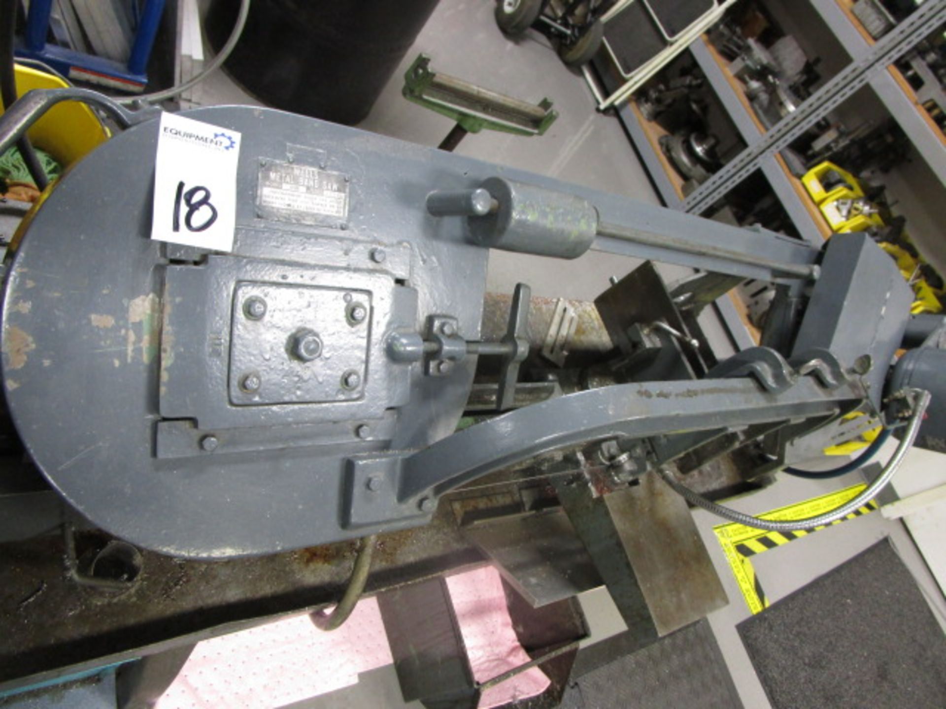 WELLS 8M HORIZONTAL BANDSAW - CONCORD - Image 8 of 9