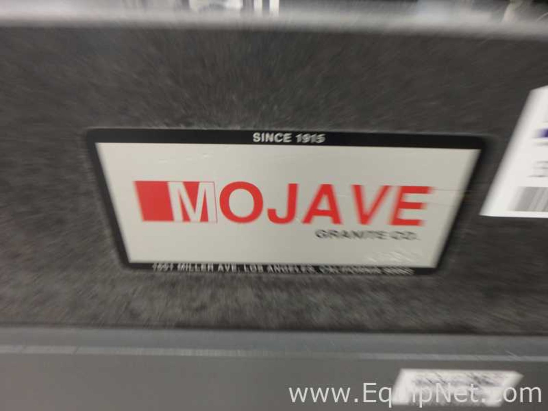 Mojave Surface Granite Surface Plate On Wheeled Table - Image 3 of 7