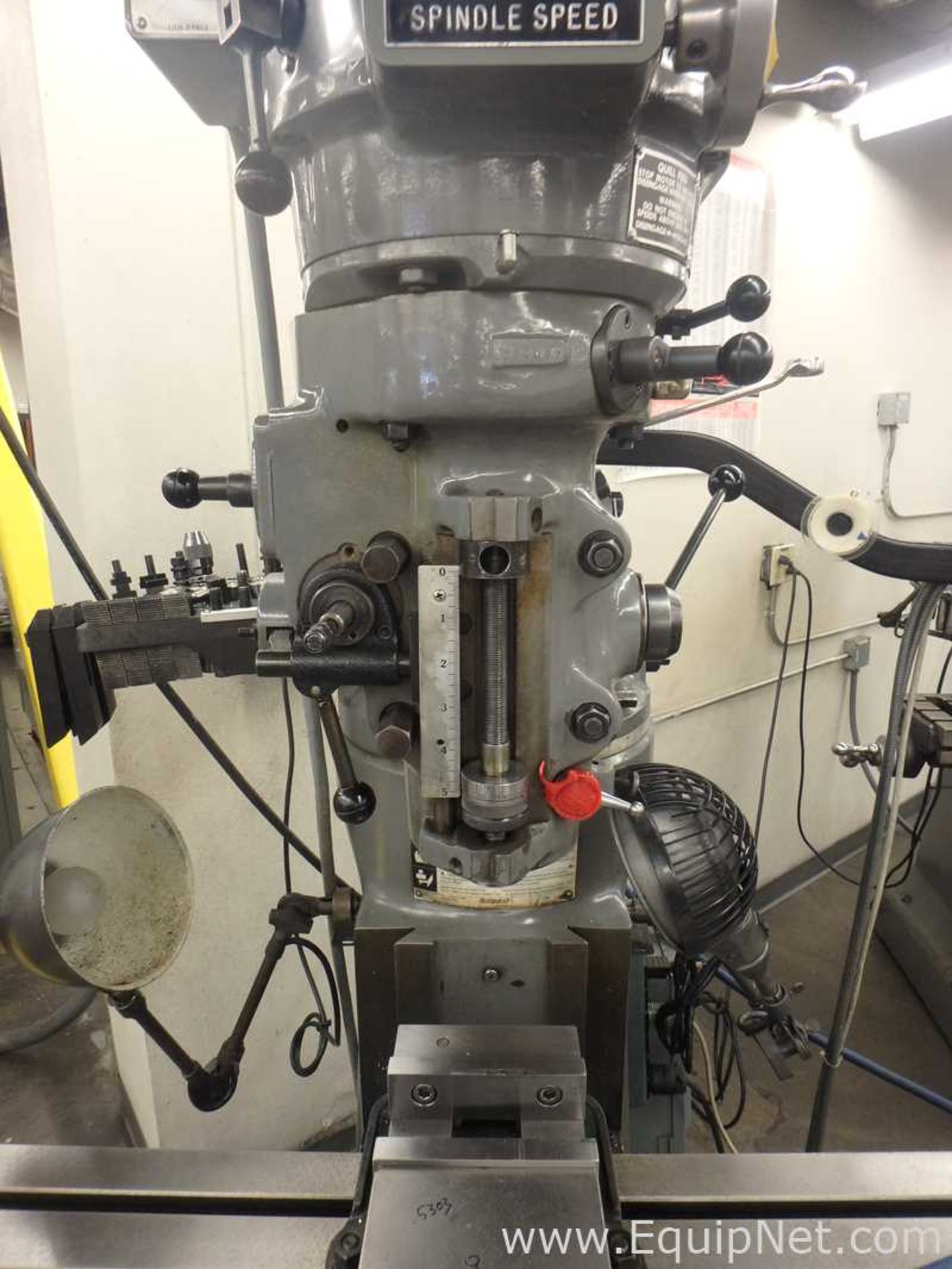 Bridgeport Vertical Milling Machine - Image 9 of 12