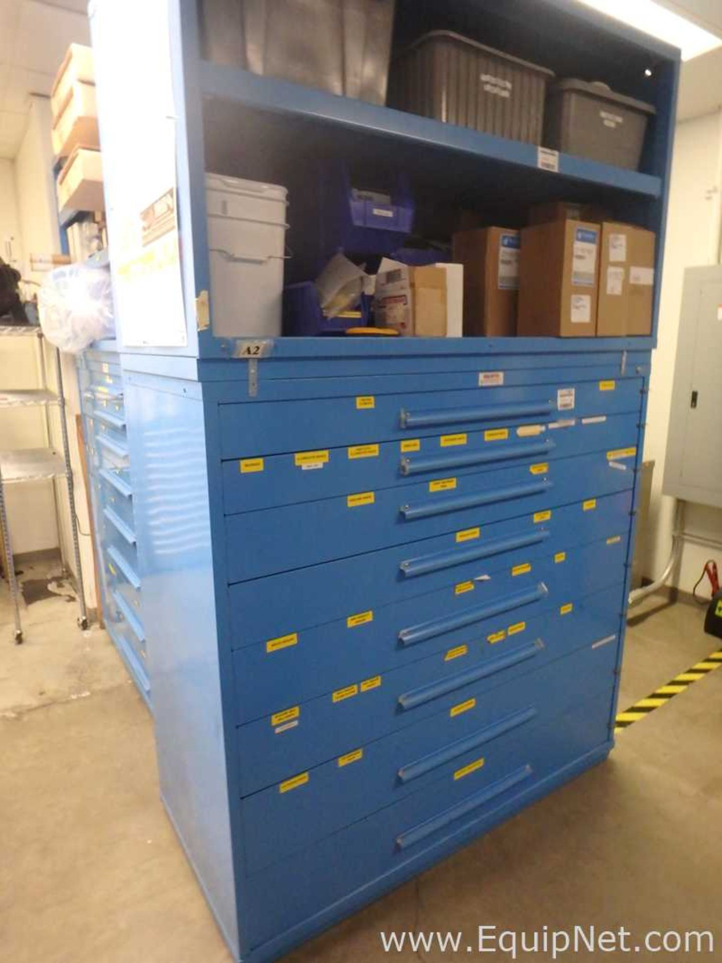 2 Equipto Storage Cabinets - Image 3 of 4