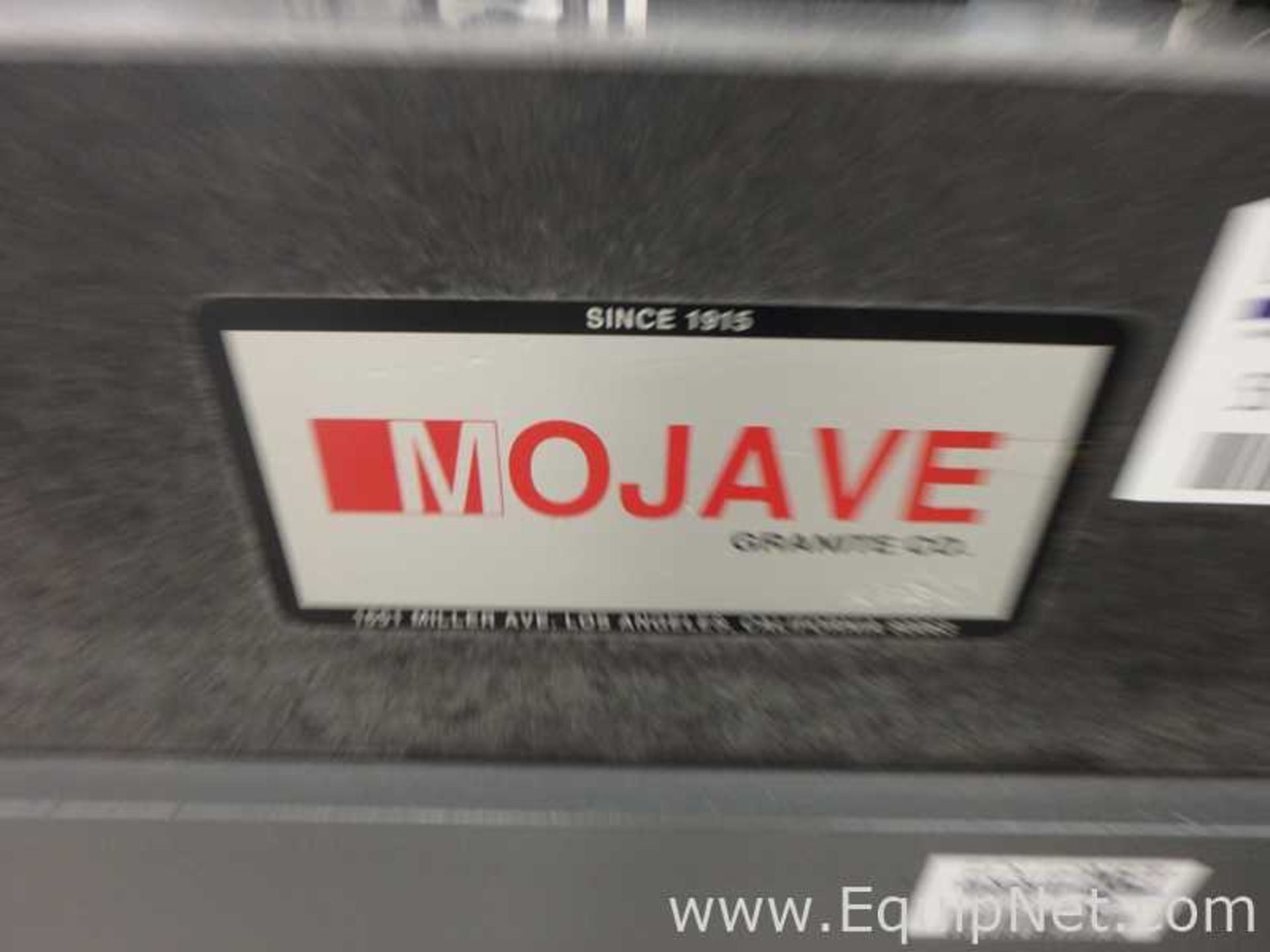 Mojave Surface Granite Surface Plate On Wheeled Table - Image 4 of 7