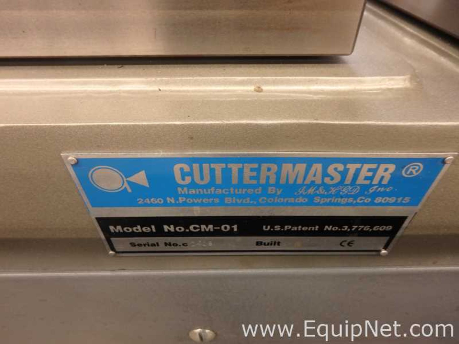 JM and HGD Incorporated CM-01 Tooling Cutter - Image 3 of 8