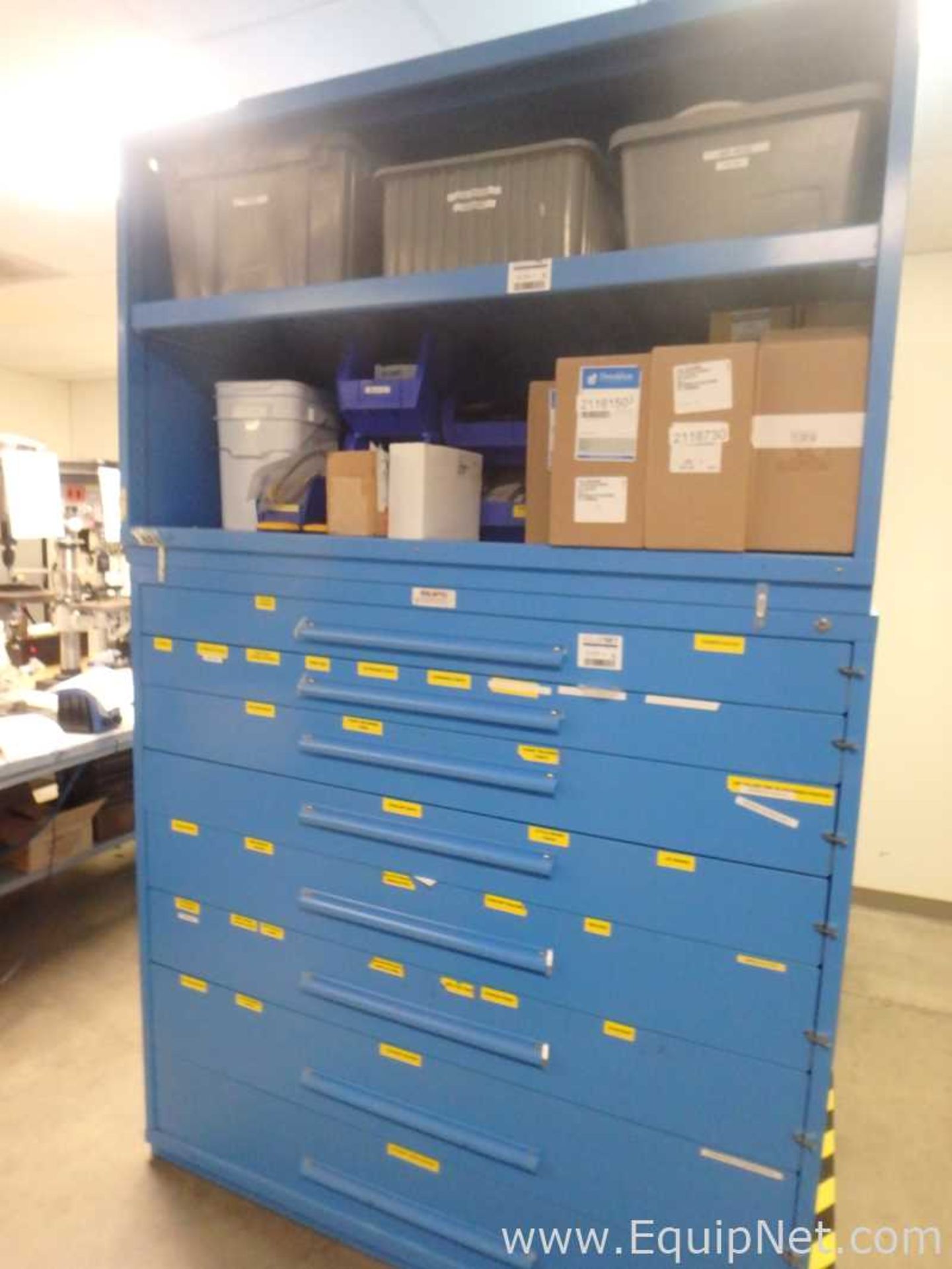 2 Equipto Storage Cabinets - Image 2 of 4