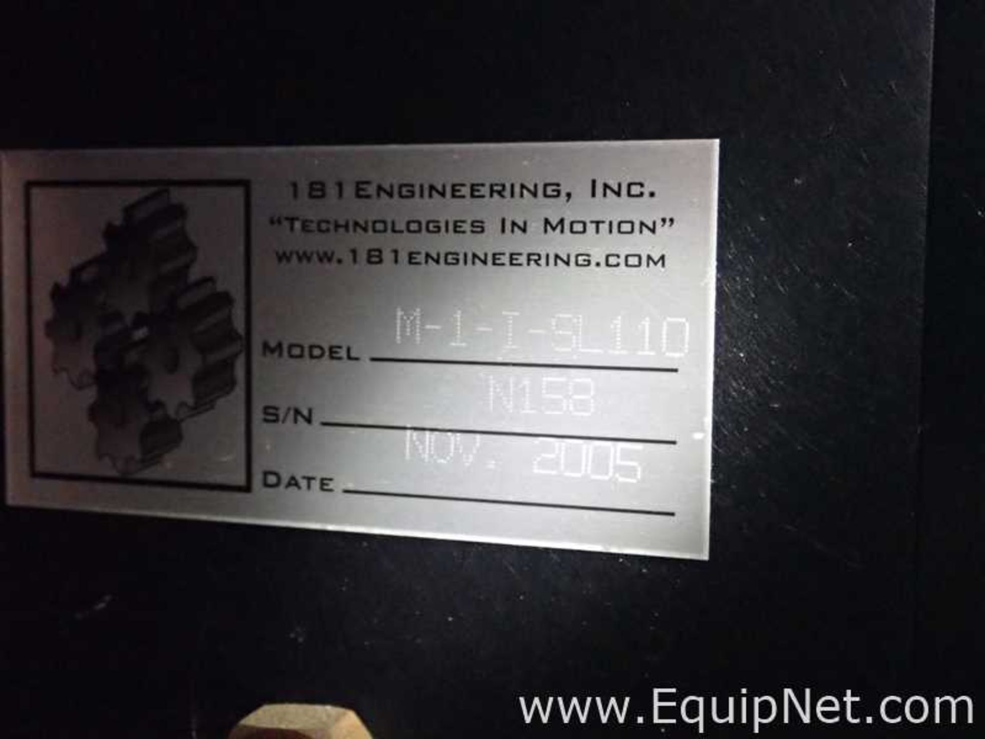 181 Engineering Inc M-1-I-SL110 Laser Marker System - Image 21 of 21