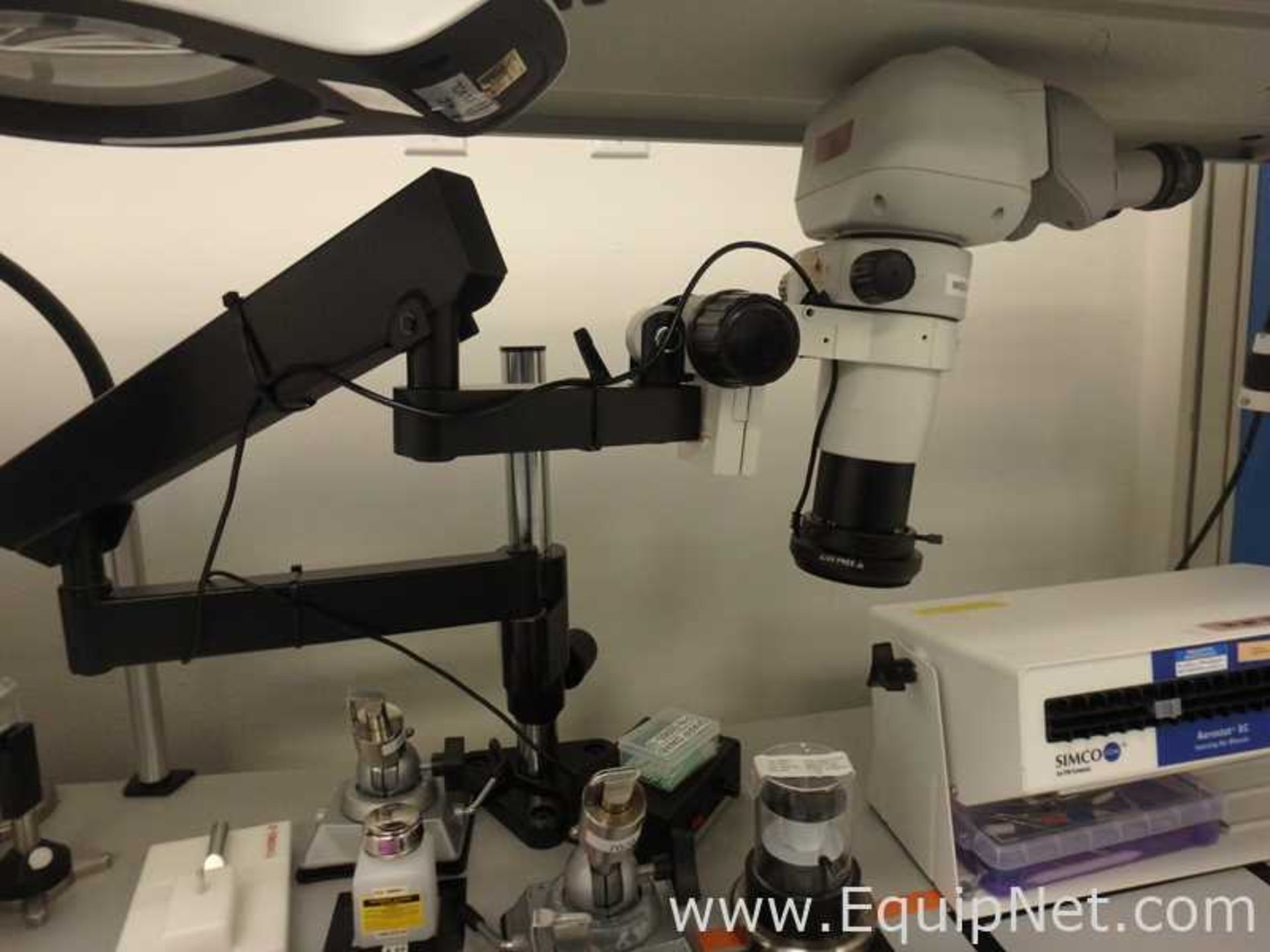 Boom Mounted Stereo Microscope