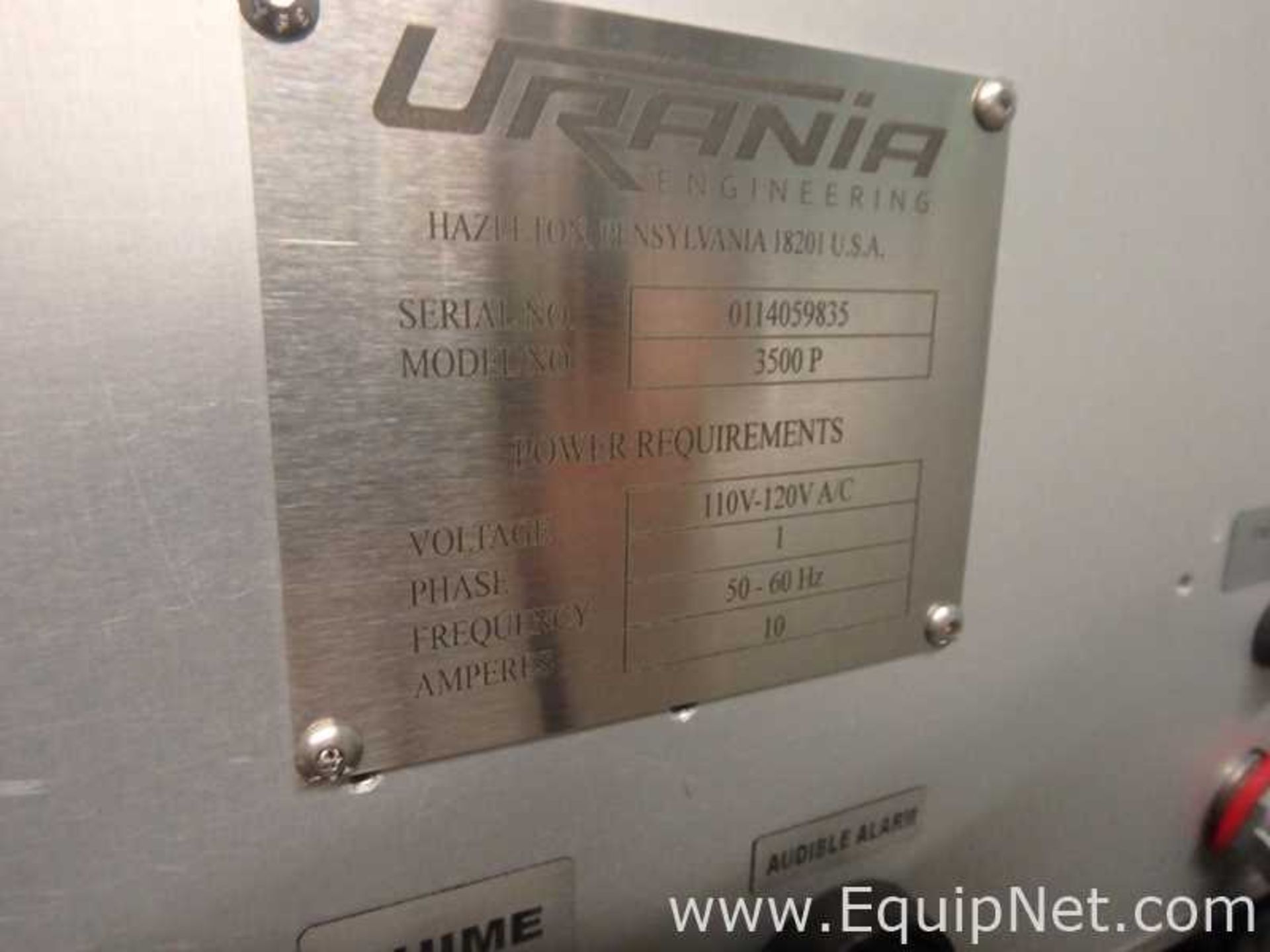 Urania Engineering 3500P Industrial Heat Sealer - Image 7 of 8