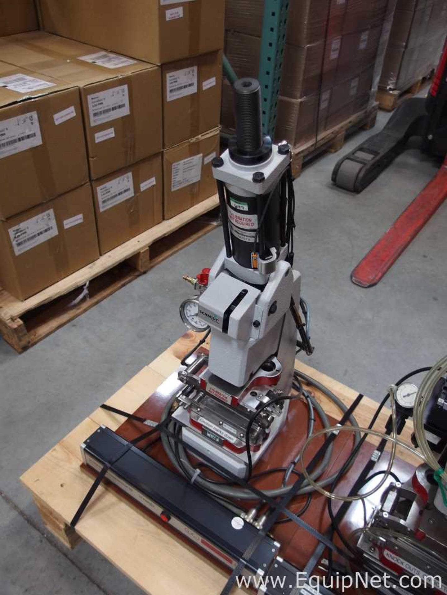 Schmidt 32-60 Pneumatic Toggle Press with PressControl 50 Integrated Two Hand Control - Image 2 of 9