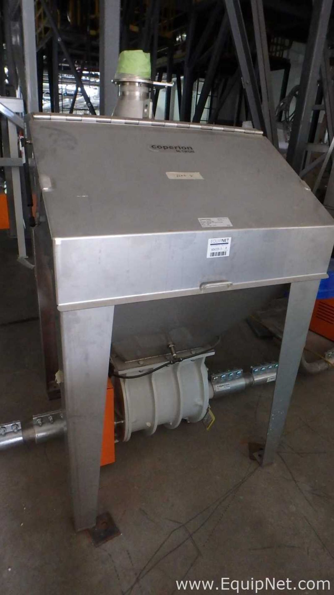 Unused Coperion K Tron 52-07-27-0051 Manual Bag Batching System With Rotary Valves