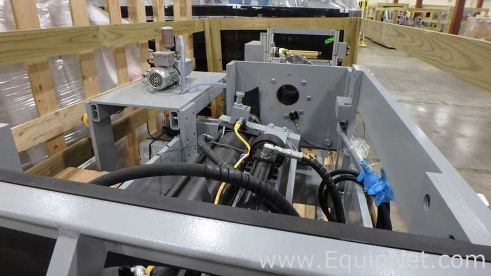 Unused MAC Engineering and Equipment Horizontal Hydraulic Piston Extruder - Image 9 of 16