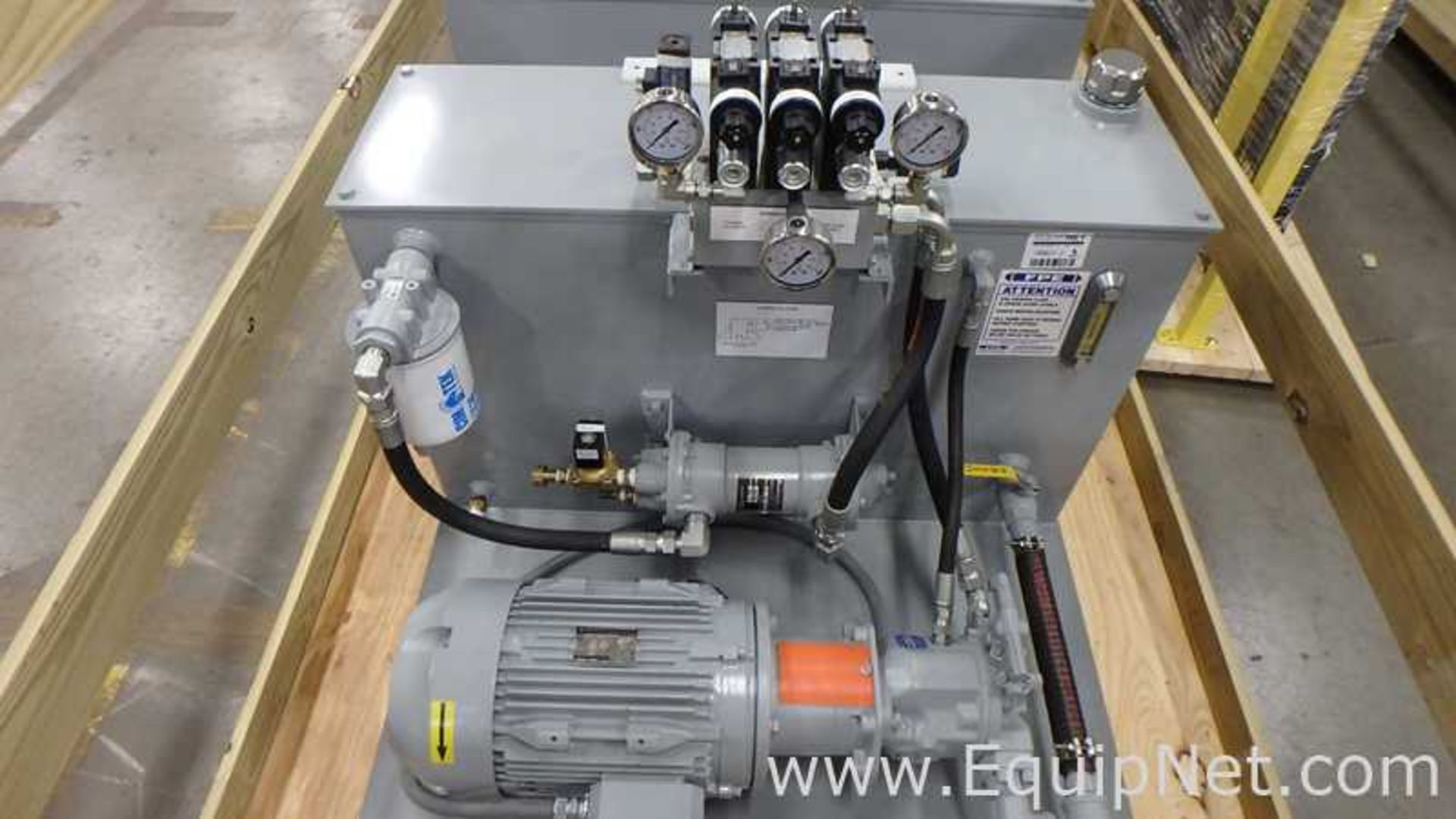 Unused MAC Engineering and Equipment Horizontal Hydraulic Piston Extruder - Image 12 of 16